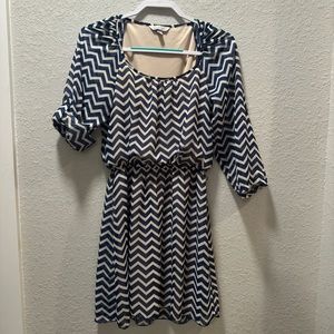 Chevron juniors dress